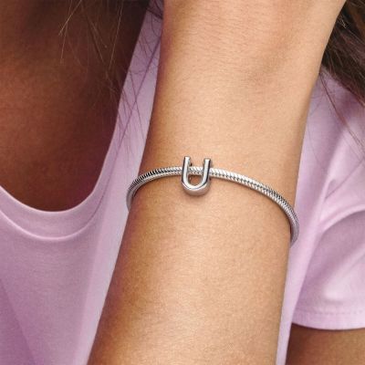 Pandora Alphabet-Charm Buchstabe Letter U Sterling-Silber 797475