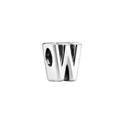 Pandora Alphabet-Charm Buchstabe Letter W Sterling-Silber 797477