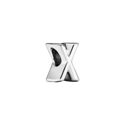 Pandora Alphabet-Charm Buchstabe Letter X Sterling-Silber 797478