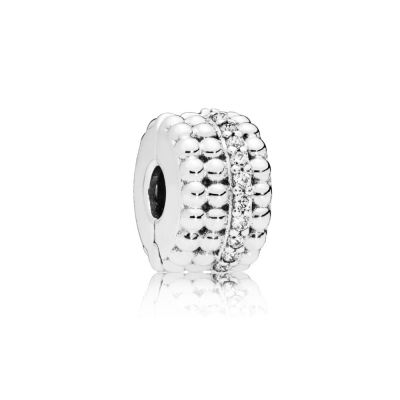 Pandora 797520CZ  Original Clip Charm Beaded Brilliance Sterling-Silber