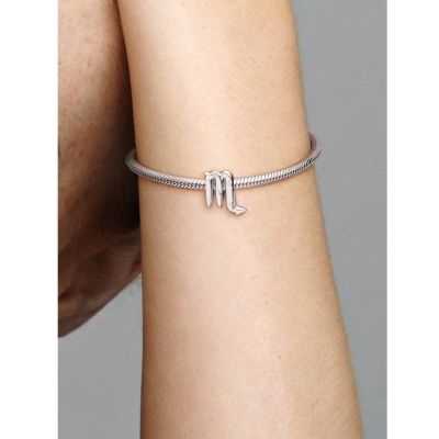 Pandora 798430C01 Charm Damen Funkelnder Skorpion Sterling-Silber