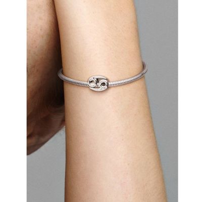 Pandora 798434C01 Charm Damen Funkelnder Krebs Sterling-Silber
