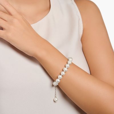 Thomas Sabo A2046-082-14 Armband Damen Süßwasserzuchtperle Sterling-Silber 