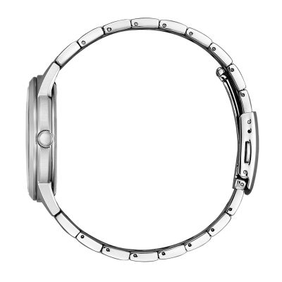 Citizen Herren-Uhr Eco-Drive Analog Quarz Edelstahl-Band AW0100-86E