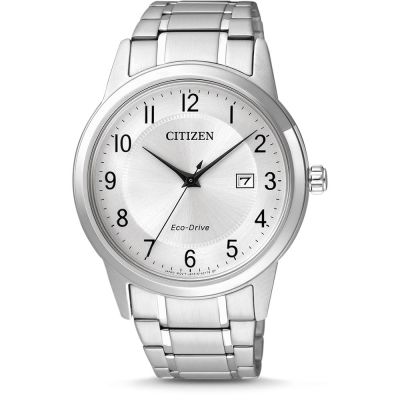Citizen AW1231-58B Herren-Uhr   Eco-Drive Elegant Analog Quarz mit Edelstahl-Band
