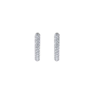 Thomas Sabo Creolen Damen Weißer Zirkonia-Pavé Silber CR730-051-14