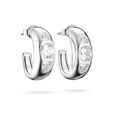 Thomas Sabo Creolen Damen Bold Elegance Zirkonia Silber CR759-051-14