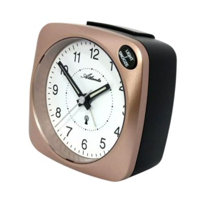 Atlanta Funkwecker Roségold Leuchtzeiger Analog Quarz 1794/18