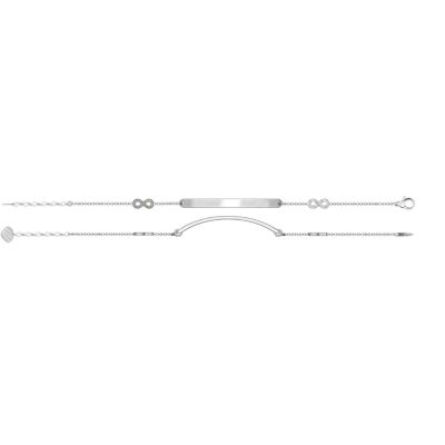 Thomas Sabo Armband Infinity Sterling-Silber 21,5 cm D_LBA0001-725-14