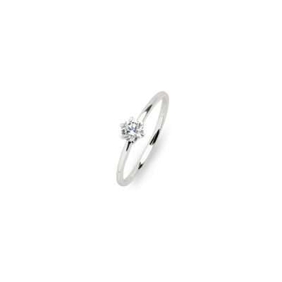 Diara Ring Krappe Lab Grown Diamant 0,3 ct 585 Weißgold DS2122W Gr. 52