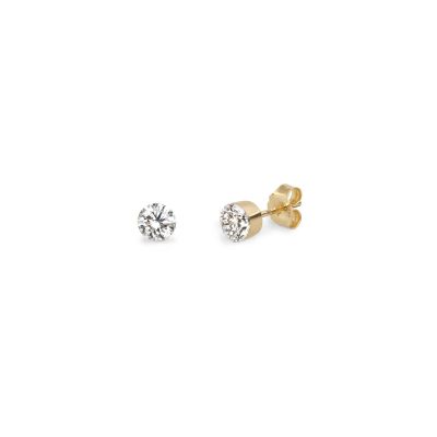 Diara Ohrstecker Damen Lab Grown Diamant 1,0 ct 585er Gelbgold DS3101G