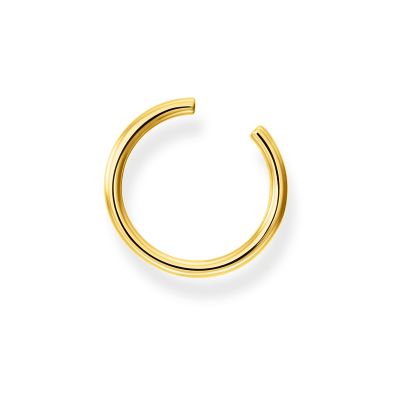 Thomas Sabo EC0014-413-39 Ohrklemmen Damen Groß Silber Vergoldet
