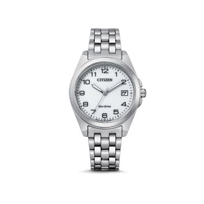 Citizen EO1210-83A Damen-Uhr Eco-Drive Analog Quarz mit Edelstahl-Band Ø 33 mm