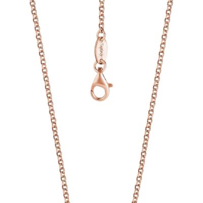 Engelsrufer Erbskette Damen Sterling-Silber Rosévergoldet 80 cm ERN-80-R
