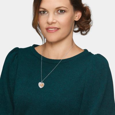 Engelsrufer Halskette-Anhänger Darling Herz Silber ERN-DARLING-ZI-BIR
