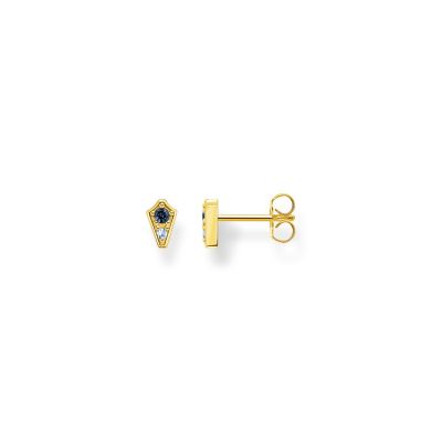 Thomas Sabo Ohrstecker Royalty Steine Blau Silber Gold H2210-960-1