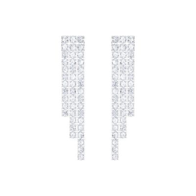 Thomas Sabo Ohrringe Damen Wasserfall Zirkonia Silber H2309-051-14