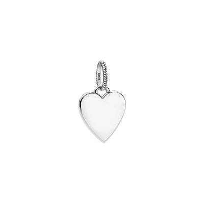 Pandora Anhänger Damen Gravierbares Herz Sterling-Silber 398914C00