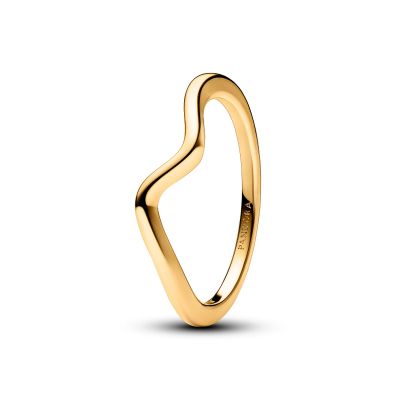 Pandora 163095C00 Ring Damen Polierte Welle Vergoldet