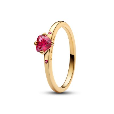 Pandora Ring Damen Explosion der Liebe Herz Vergoldet 166574C01