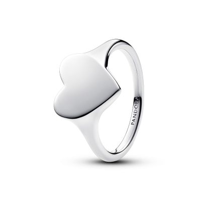 Pandora Ring Damen Gravierbares Herz Sterling-Silber 193988C00