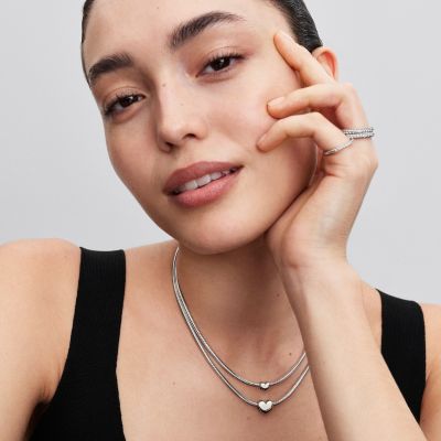 Pandora Mini-Charm Damen Be Love Herz Sterling-Silber 793998C00