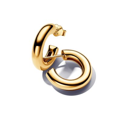 Pandora Essence Creolen Damen Offene Ringe Vergoldet 20 mm 263266C00