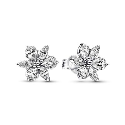 Pandora 292633C01 Ohrringe Damen Funkelnde Herbarium Cluster Zirkonia Silber
