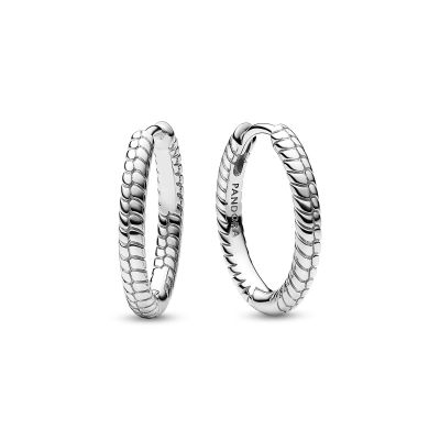 Pandora 292728C00 Charm-Ohrringe Creolen Damen Moments Klein Sterling-Silber