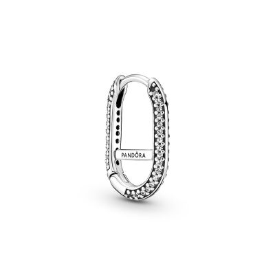 Pandora Me 299682C01 Pavé Link-Ohrring Damen Einzeln Sterling-Silber 