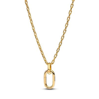 Pandora Me Halskette Glied Aufklappbar 14K Vergoldet 70 cm 364083C00