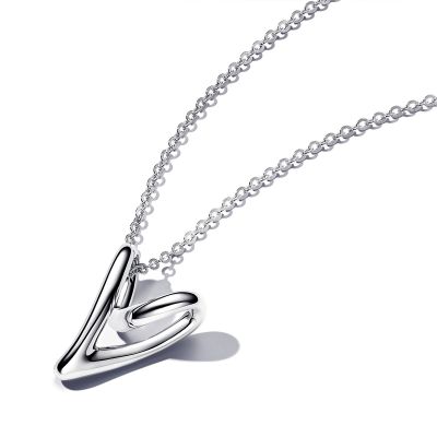 Pandora Essence Kette mit Anhänger Damen Herz Silber 393272C00