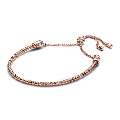 Pandora Nietenarmband Damen Schiebeverschluss Vergoldet 583090C00