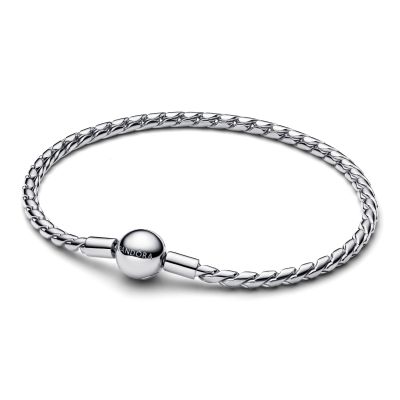 Pandora Armband Flügel-Kette Verschluss Rund Silber 594028C00