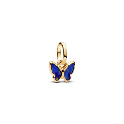 Pandora Me Mini-Charm-Anhänger Schmetterling 14K Vergoldet 763825C01