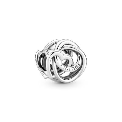 Pandora 791507C00 Charm Familie Für Immer Verschlungenes Herz Sterling-Silber