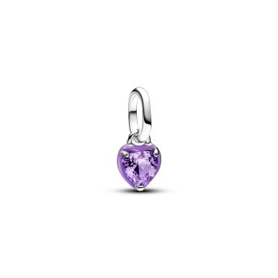 Pandora ME Mini-Charm-Anhänger Violettes Chakra-Herz 793042C04