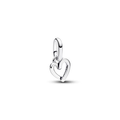 Pandora Me 793048C00 Mini-Charm-Anhänger Damen Freihandherz Sterling-Silber