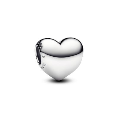 Pandora Charm Be Love Gravierbares Herz Mini Silber 793439C00