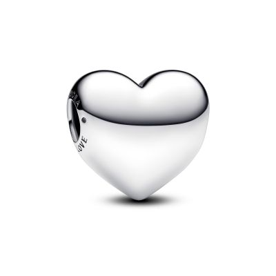 Pandora Charm Be Love Gravierbares Großes Herz Silber 793440C00