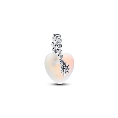 Pandora Charm-Anhänger Sternschnuppe Herz Sterling-Silber 794143C01
