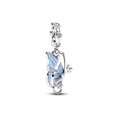 Pandora Charm-Anhänger Schmetterling Schlüssel Silber 794241C01