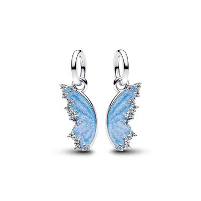 Pandora Charm-Anhänger Teilbarer Schmetterling Sterling-Silber 794244C01
