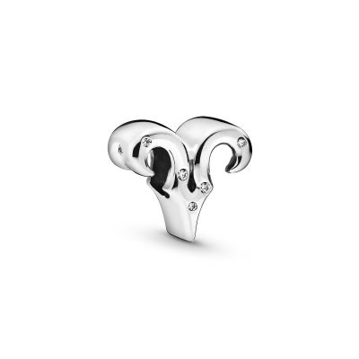 Pandora 798416C01 Charm Damen Funkelnder Widder Sterling-Silber