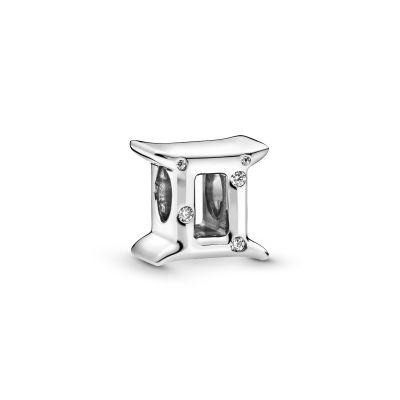 Pandora 798428C01 Charm Damen Funkelnde Zwillinge Sterling Silber