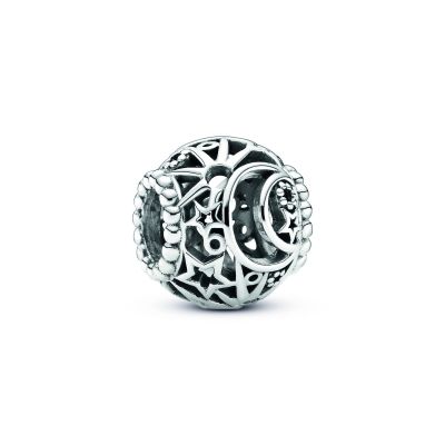 Pandora 799183C00 Charm Damen Sonne Mond & Sterne Silber