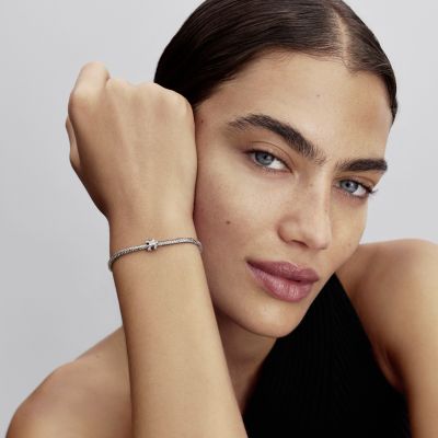 Pandora Mini-Charm Damen Puzzlestück 925er Sterling-Silber 794514C00