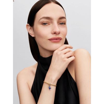 Pandora Charm-Anhänger Doppelt Teilbare Sterne 14K Vergoldet 764945C01