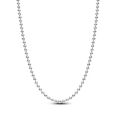 Pandora Kugel-Halskette Damen Sterling-Silber 394452C00-50 cm