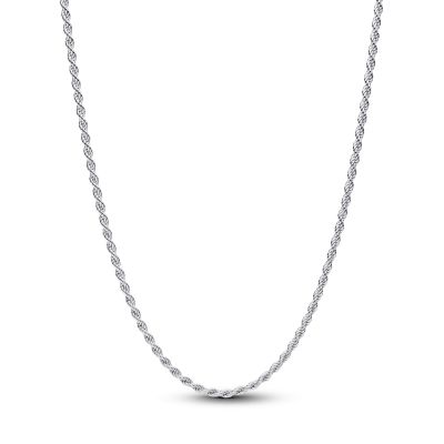 Pandora Halskette Damen Kordel Sterling-Silber 70 cm 394687C00